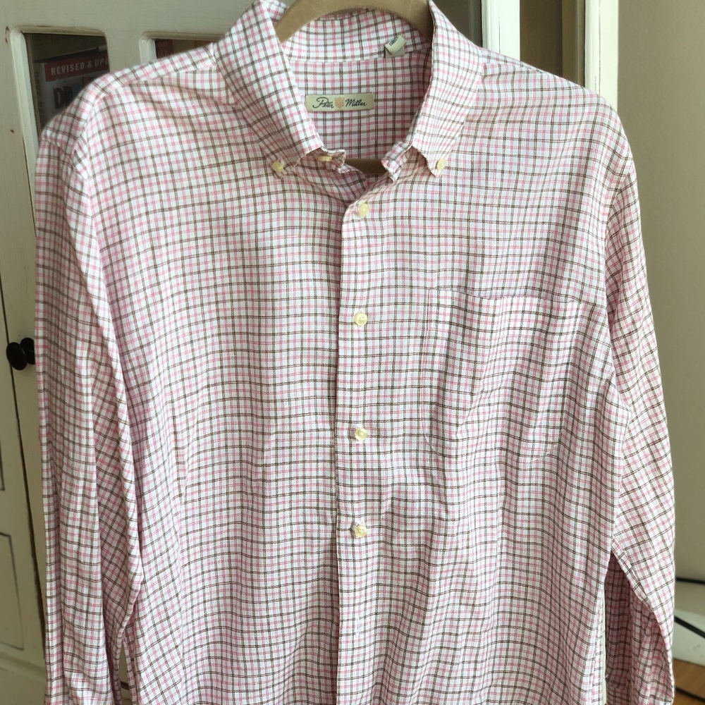 Peter Millar Linen Button Shirt